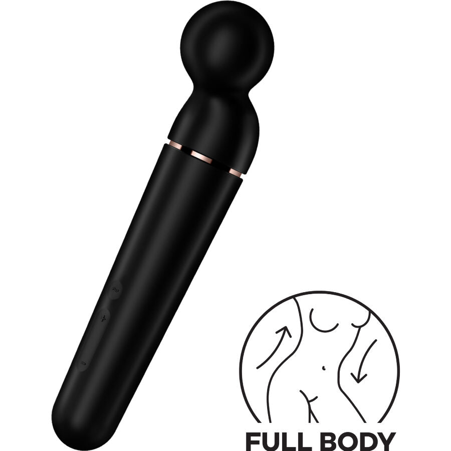 SATISFYER - PLANET WAND-ER VIBRATOR MASSAGER BLAU