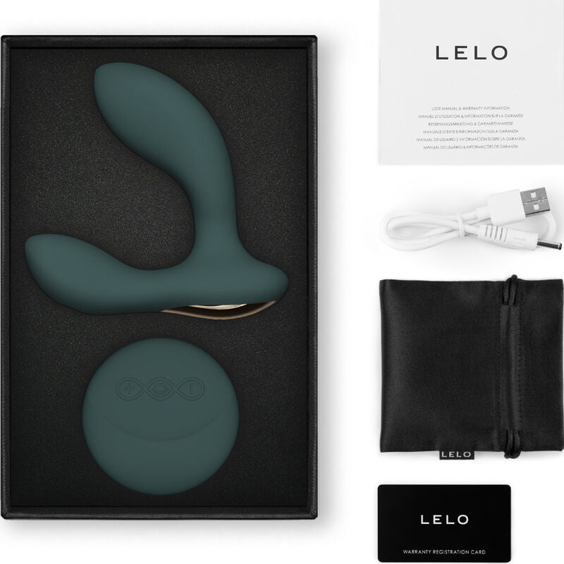 LELO - HUGO 2 PROSTATAMASSAGER MIT FERNBEDIENUNG SCHWARZ