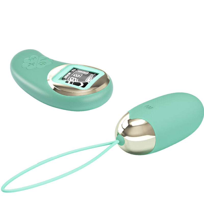 PRETTY LOVE - GREEN REMOTE CONTROL, VIBRATING EGG MINE