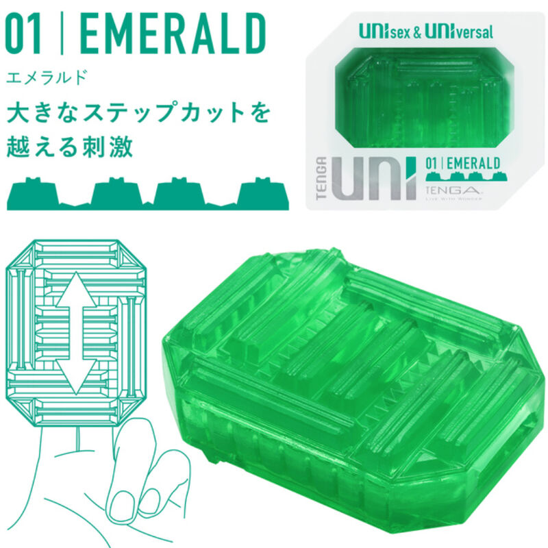 TENGA - UNI VARIETY MASTURBATOR FINGER CUPS PACK OF 4 UNITS