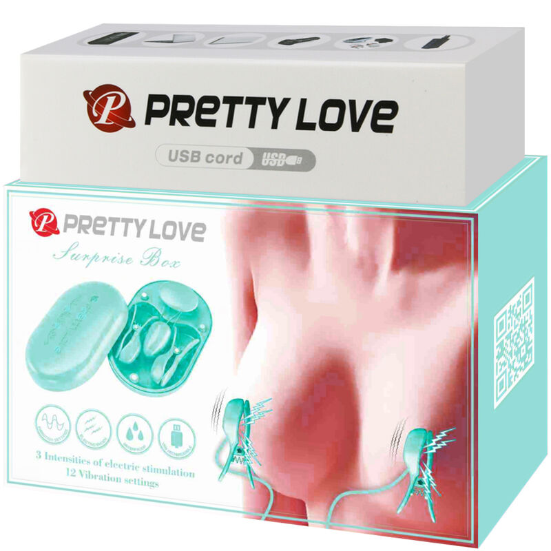 PRETTY LOVE - SURPRISE BOX BLUE ELEKTROSTIMULATIONSPINZETTE