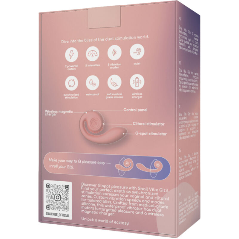 SNAIL VIBE - GIZI DUAL STIMULATOR TÜRKIS