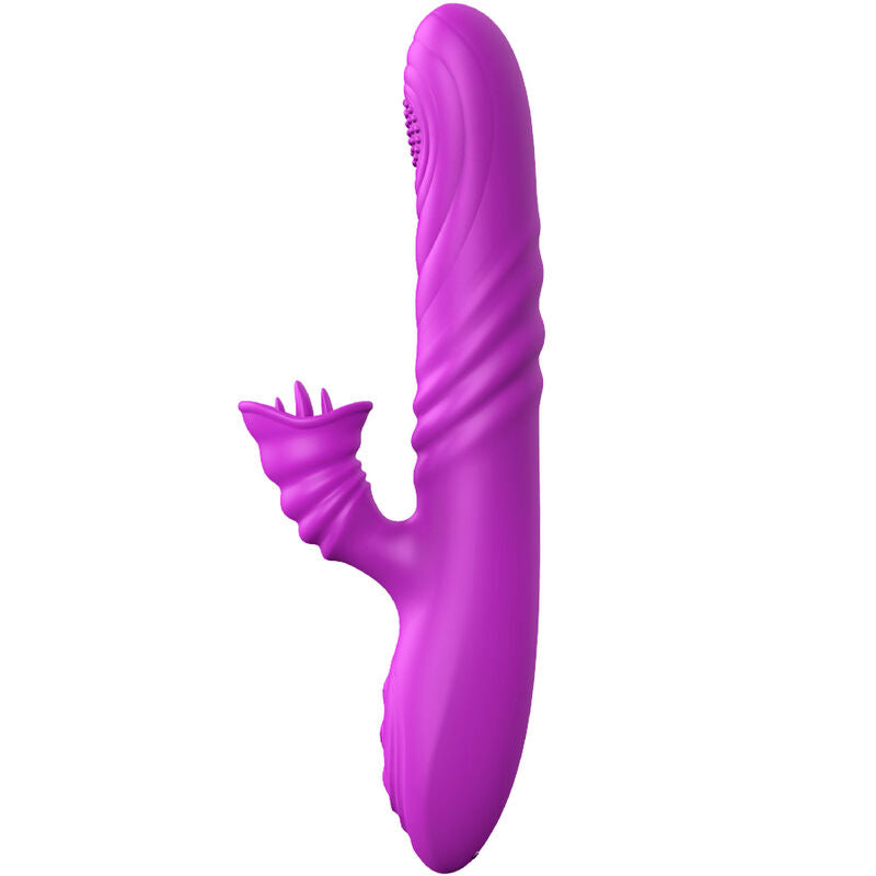 ARMONY - ANGELIA MULTIFUNCTIONAL VIBRATOR WITH STIMULATING TONGUE VIOLET HEAT EFFECT