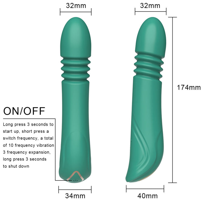 ARMONY - GRÜNER G-SPOT-VIBRATOR &amp; STIEFEN