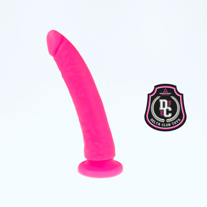 DELTA CLUB - TOYS PINK DILDO MEDIZINISCHES SILIKON 17 CM -O- 3 CM