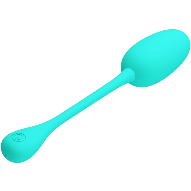 PRETTY LOVE - KNUCKER WATER GREEN RECHARGEABLE VIBRATION EGG