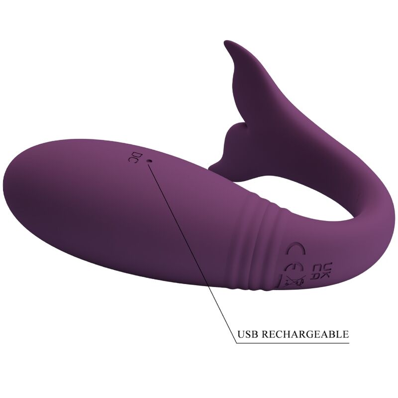 PRETTY LOVE - JAYLEEN VIBRATOR MIT APP-FERNBEDIENUNG LILAC