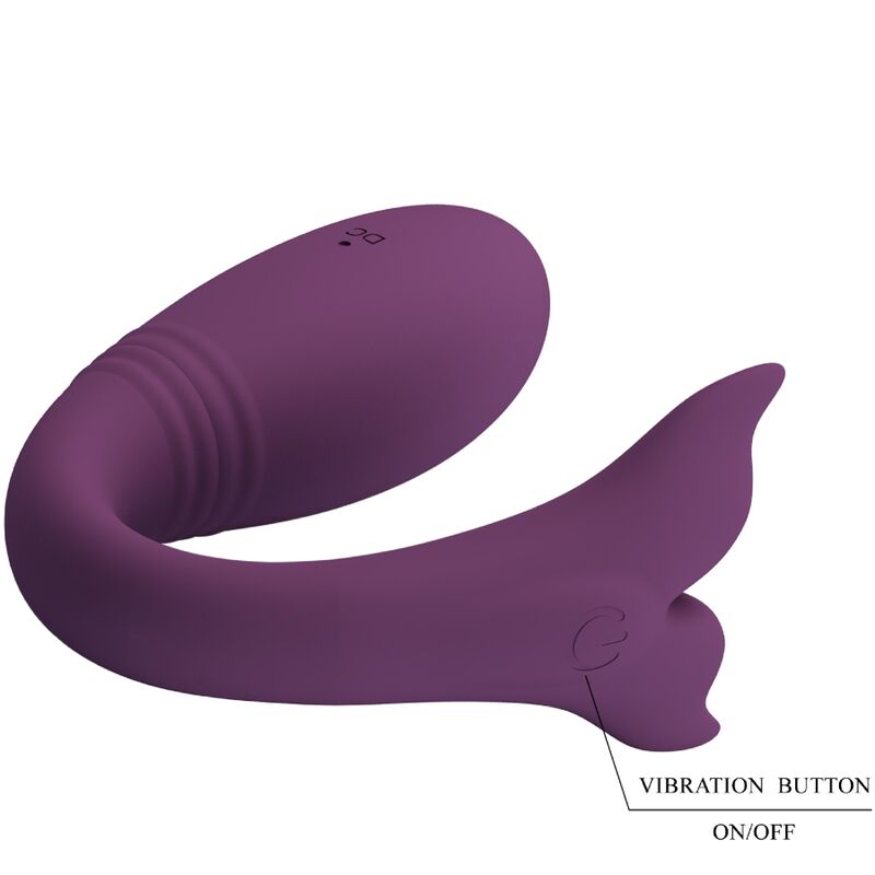 PRETTY LOVE - JAYLEEN VIBRATOR MIT APP-FERNBEDIENUNG LILAC