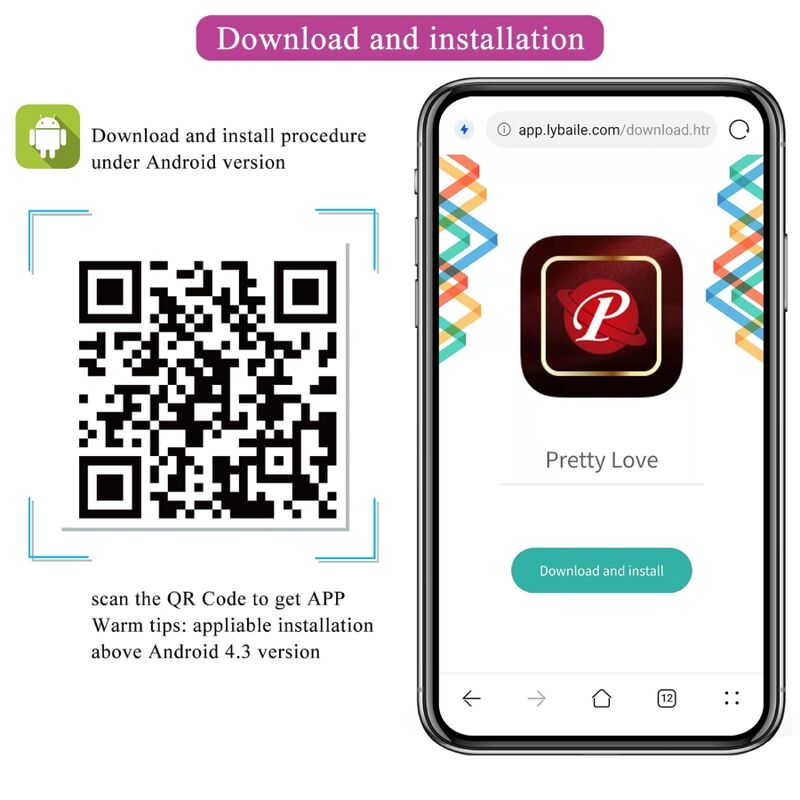 PRETTY LOVE - CATALINA VIBRATOR APP FERNBEDIENUNG LILAC
