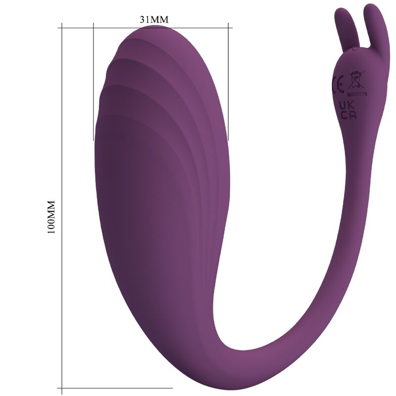 PRETTY LOVE - CATALINA VIBRATOR APP FERNBEDIENUNG LILAC