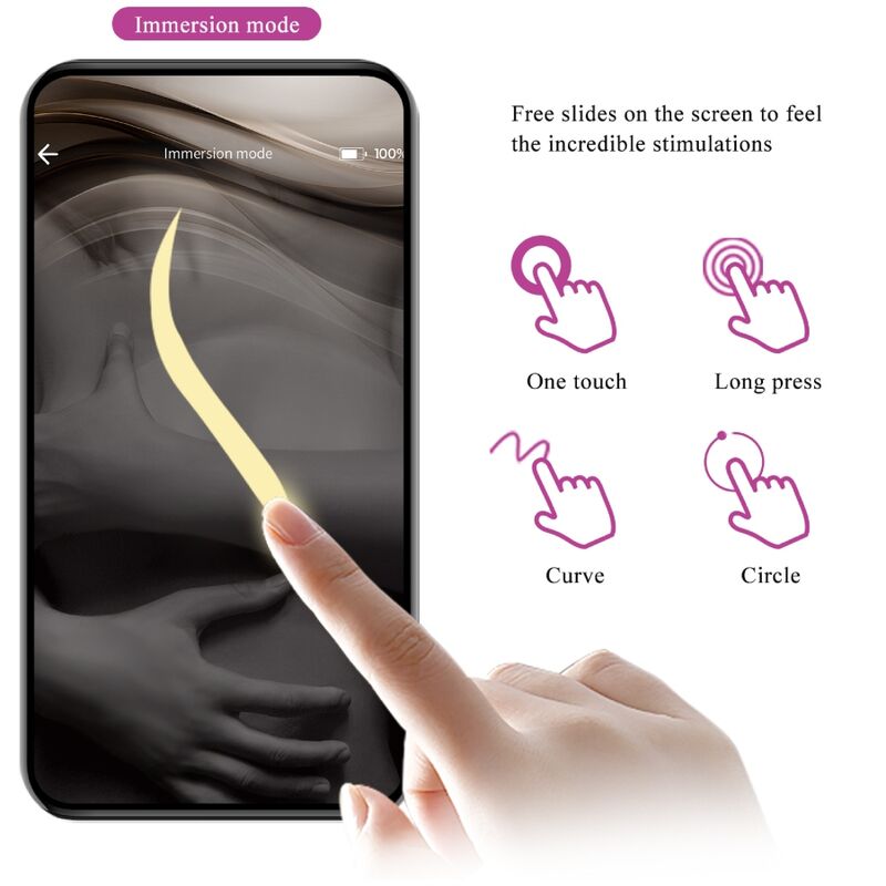 PRETTY LOVE - CATALINA VIBRATOR APP FERNBEDIENUNG LILAC