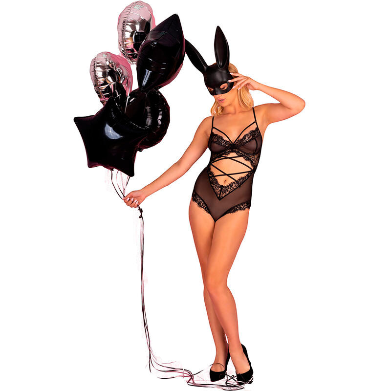 LIVCO CORSETTI FASHION - KYLSSIAM LC 90613 KÖRPER SCHWARZ S/M - L/XL