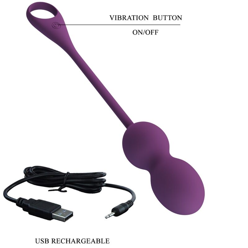 PRETTY LOVE - ELVIRA KEGEL BALLS APP FERNBEDIENUNG LILAC