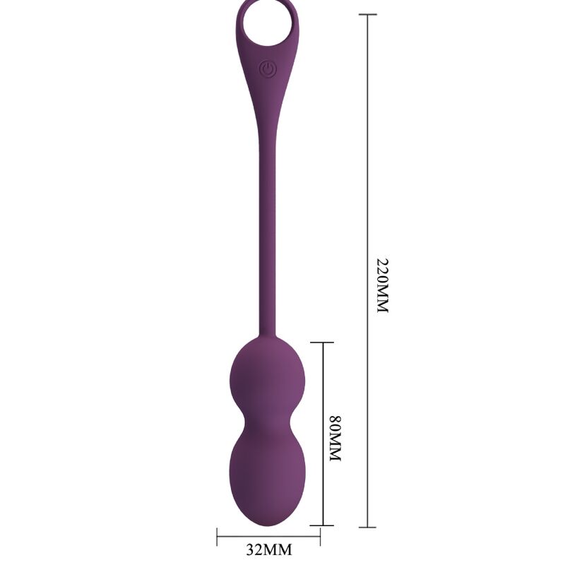 PRETTY LOVE - ELVIRA KEGEL BALLS APP FERNBEDIENUNG LILAC