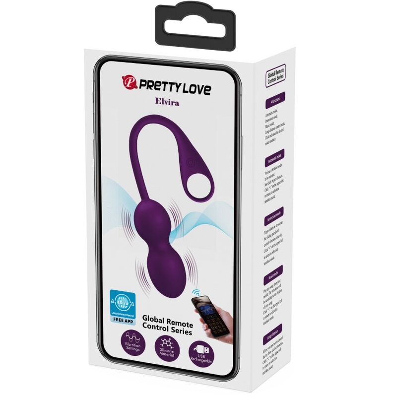 PRETTY LOVE - ELVIRA KEGEL BALLS APP FERNBEDIENUNG LILAC