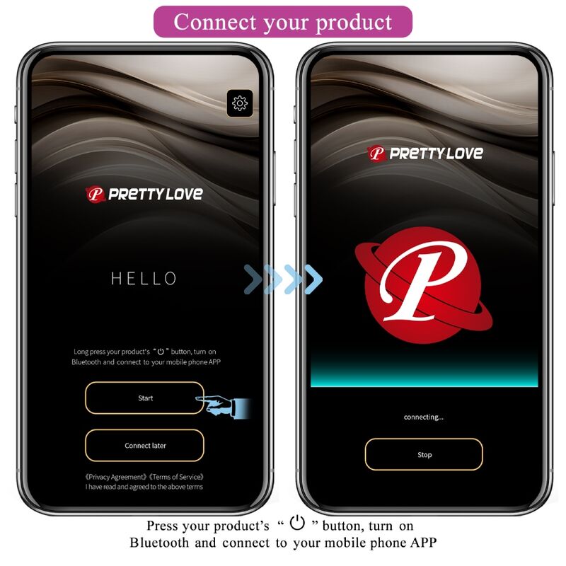 PRETTY LOVE - ELVIRA KEGEL BALLS APP FERNBEDIENUNG LILAC