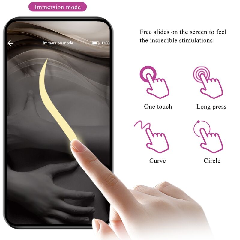 PRETTY LOVE - ELVIRA KEGEL BALLS APP FERNBEDIENUNG LILAC