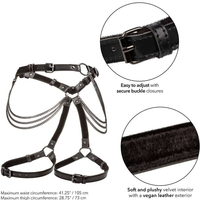 CALEXOTICS - EUPHORIA MULTI-CHAIN THIGH HARNESS