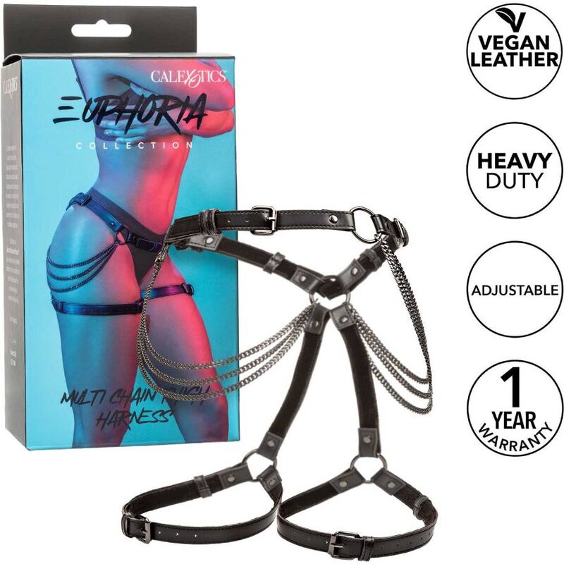 CALEXOTICS - EUPHORIA MULTI-CHAIN THIGH HARNESS