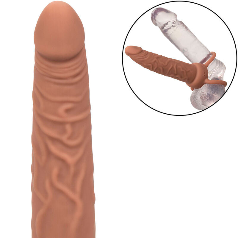 CALEXOTICS - PERFORMANCE MAXX RECHARGEABLE DUAL PENETRATOR, BROWN