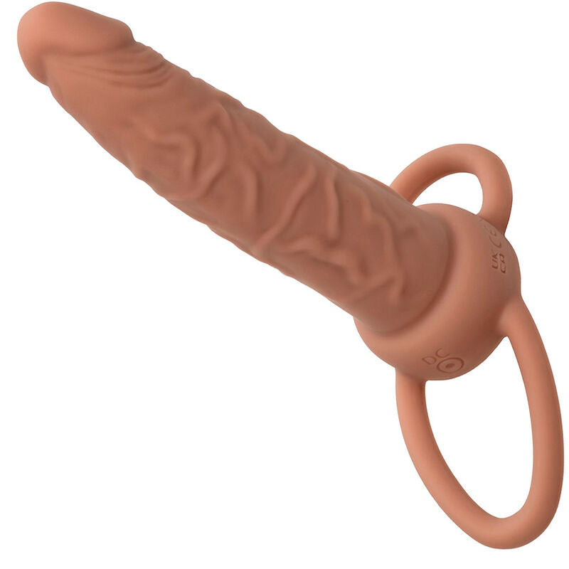 CALEXOTICS - PERFORMANCE MAXX RECHARGEABLE DUAL PENETRATOR, BROWN