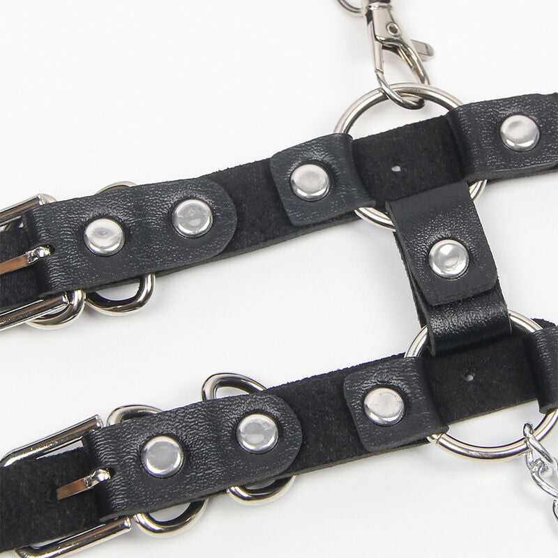 SUBBLIME - HARNESS WITH STRAP AND CHAIN ??DETAILS ONE SIZE