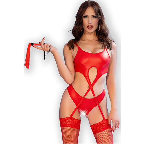 CHILIROSE - CR 4625 SET VIERTEILIG, SCHWARZ o. Rot