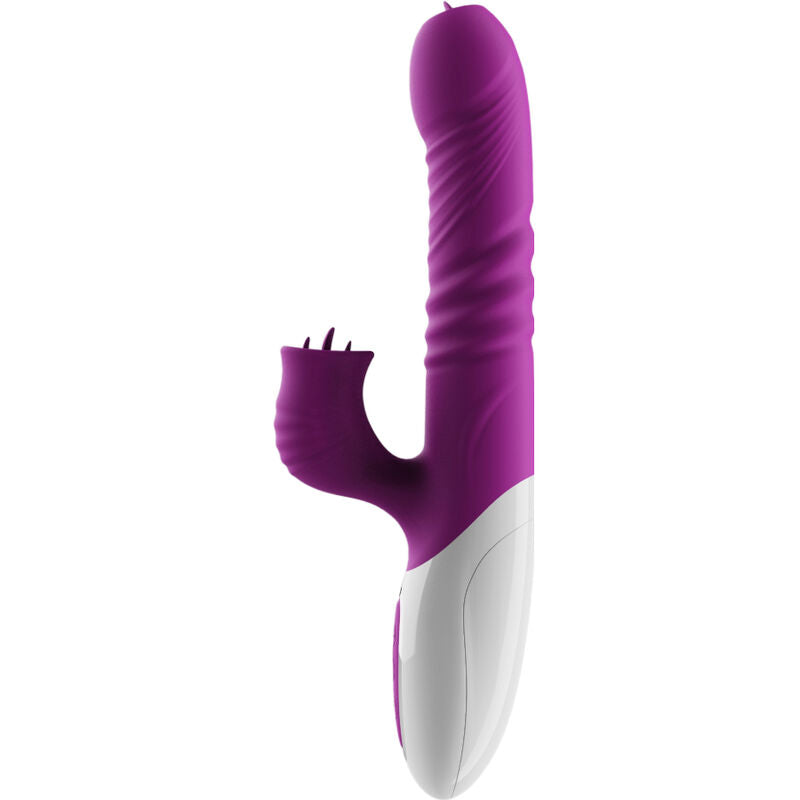 ARMONY - DOPPELZUNGENVIBRATOR &amp; STOßENDER VIOLETTER WRMEEFFEKT