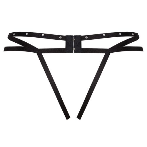 LIVCO CORSETTI FASHION - NOMADE TANGA MIT SCHRITTFREIEN SCHWARZ