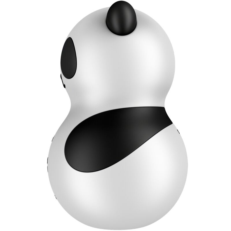 SATISFYER - POCKET PANDA STIMULATOR &amp; VIBRATOR SCHWARZ WEISS