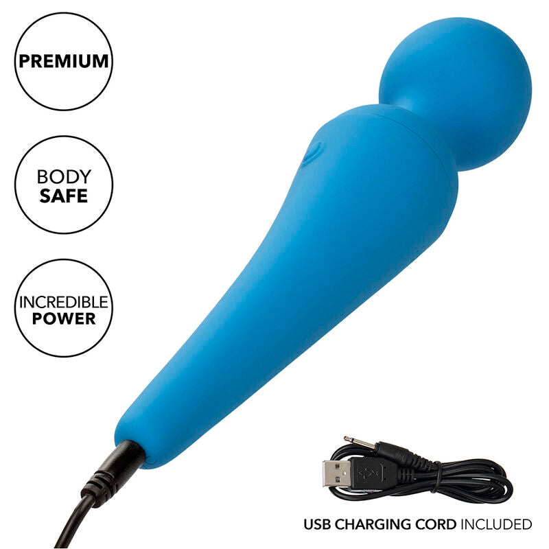 CALEXOTICS - COUTURE KIT VIBRATORSTAB 10 VIBRATIONEN BLAU