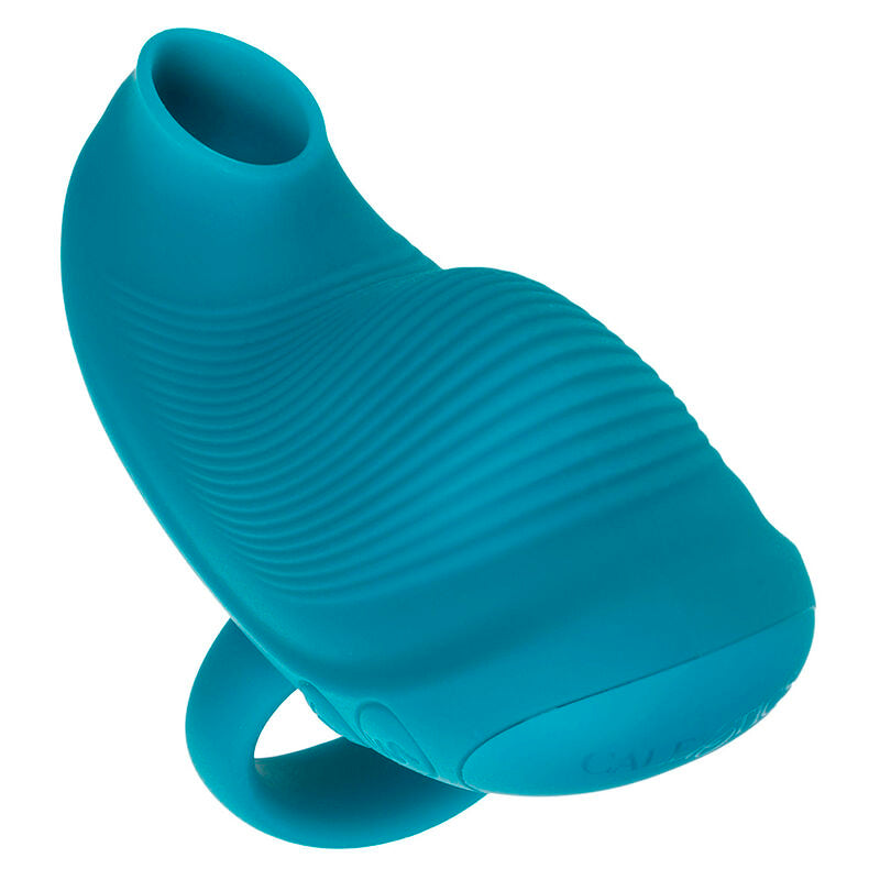 CALEXOTICS - ENVY HANDROLLING-BALL-MASSAGER 7 VIBRATIONEN BLAU
