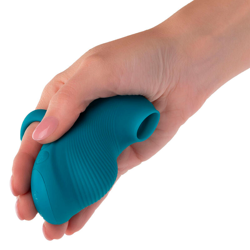 CALEXOTICS - ENVY HANDROLLING-BALL-MASSAGER 7 VIBRATIONEN BLAU