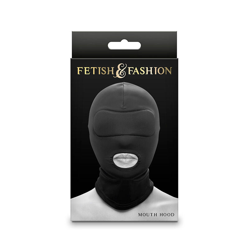 NS NOVELTIES - FETISH & FASHION MUNDHAUBE NYLON SCHWARZ