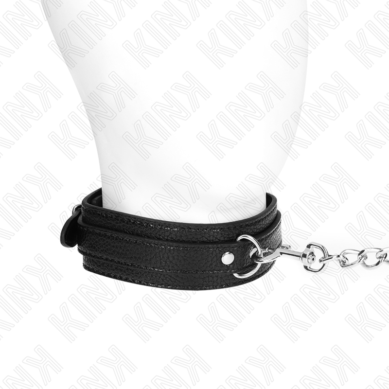KINK - NECKLACE WITH SNAKE PATTERN AND LEASH 65 CM
