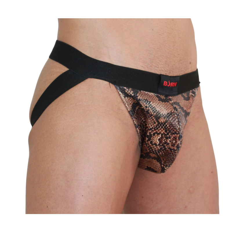 BURN - 002 JOCK SNAKE SCHWARZ S - XL