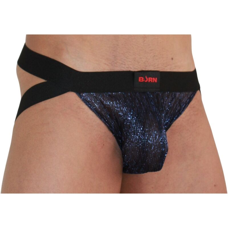 BURN - 006 JOCK GLÄNZEND BLAU / SCHWARZ S - XL