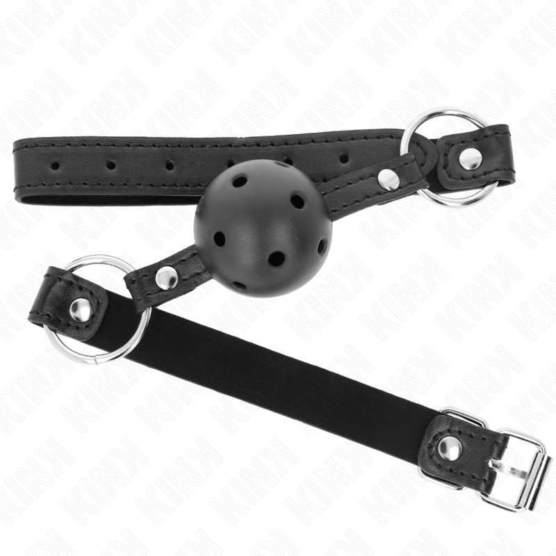 KINK - HOHLHARTER SCHWARZER BALL 4.5 CM GAG MODELL 1 63.5 X 2 CM
