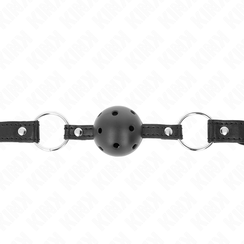 KINK - HOHLHARTER SCHWARZER BALL 4.5 CM GAG MODELL 1 63.5 X 2 CM