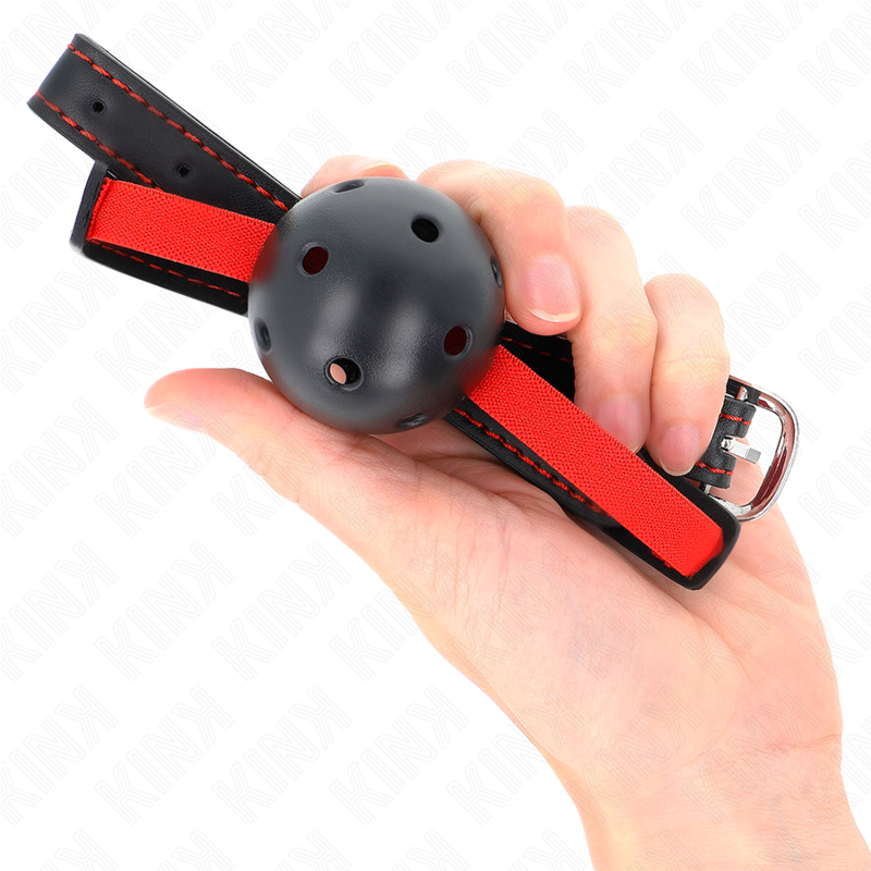 KINK - HOHLHARTER MUND 4.5 CM KNEBEL MIT ELASTISCHEM GÜRTEL 56 x 1.5 CM