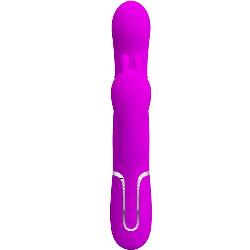 PRETTY LOVE - CAMMY TRIPLE VIBRATOR MULTIFUNKTION 4 IN 1 PINK