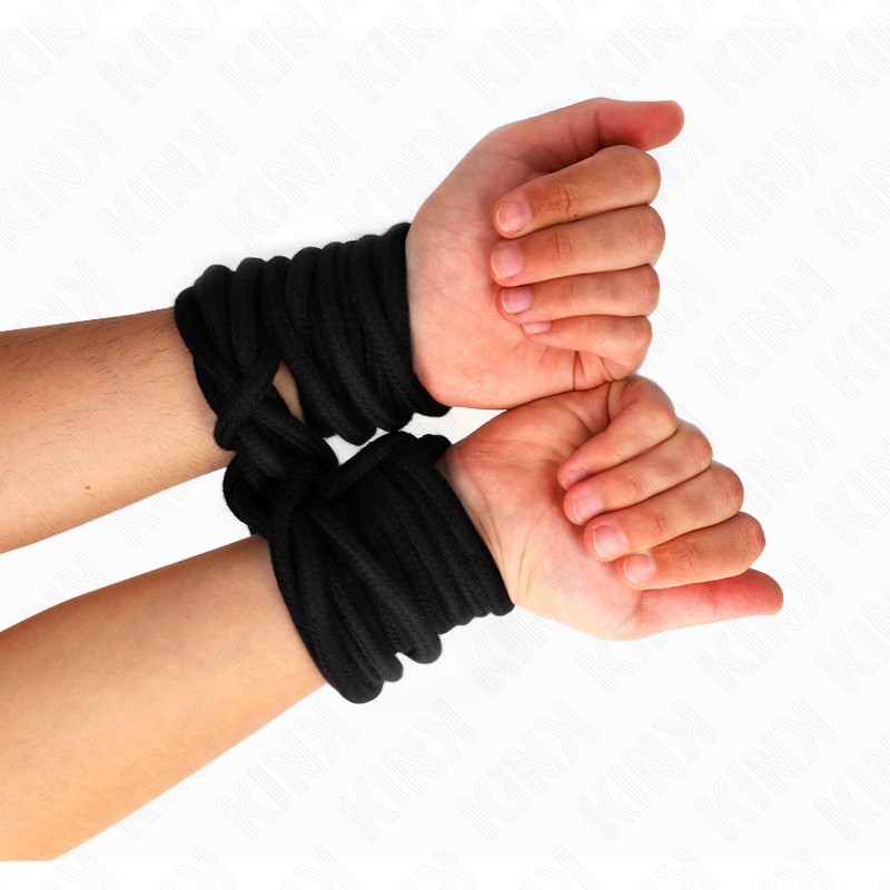 KINK - COTTON ROPE 5 METERS BLACK