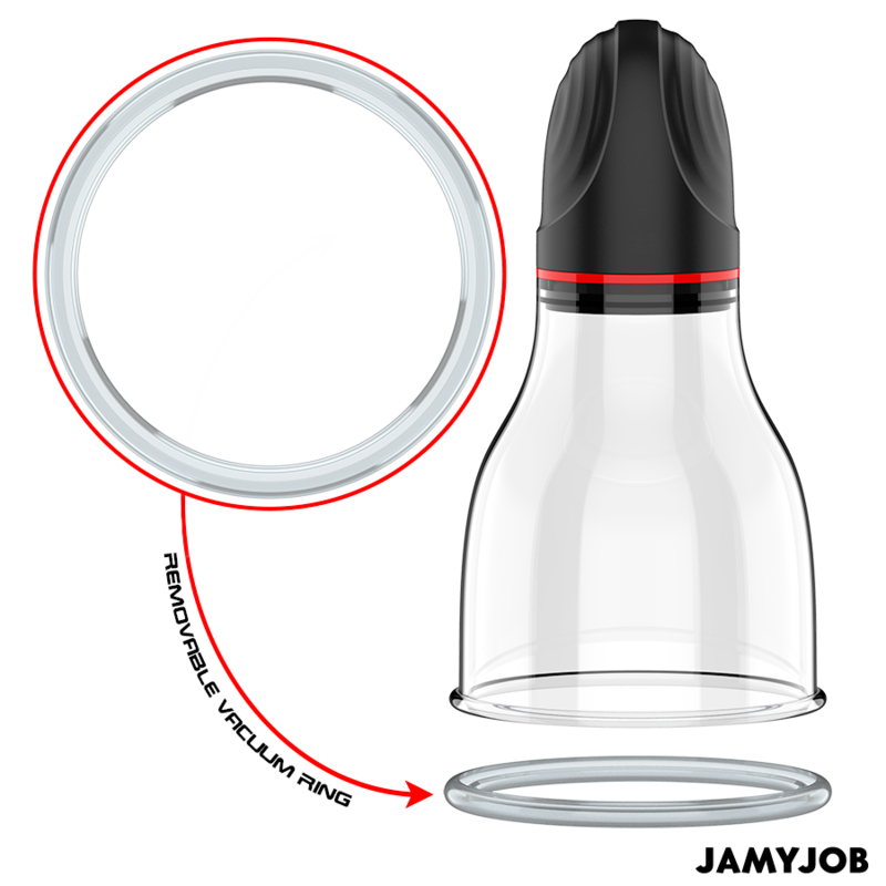 JAMYJOB - XPAND LITE AUTOMATISCHE HODENPUMPE 3 STIMULIERENDE WELLENSTUFEN GRAU