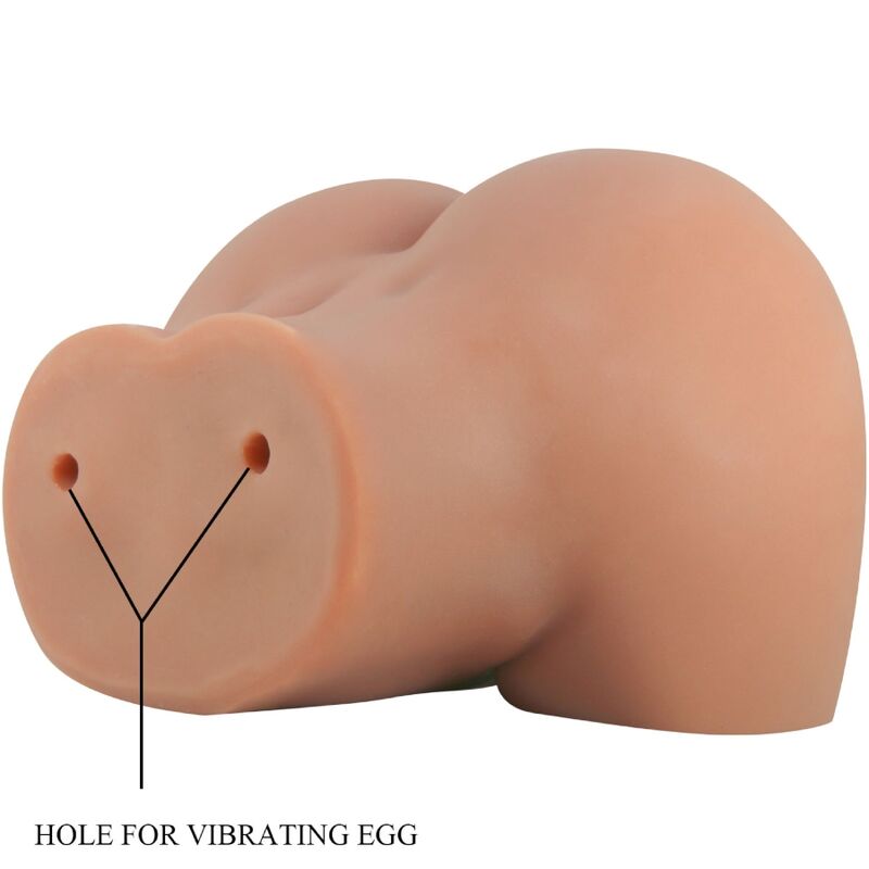 CRAZY BULL - MILA VIBRATOR BUTT MIT REALISTISCHER VAGINA UND ANUS FLESH CONTROL FERNBEDIENUNG