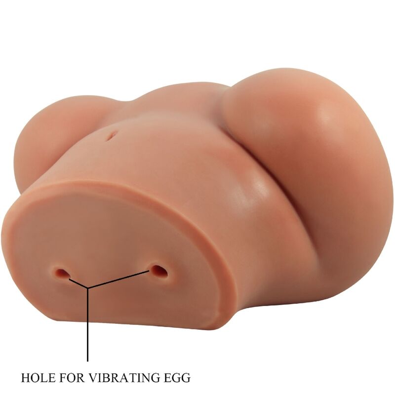 CRAZY BULL - LUNA VIBRATOR BUTT MIT REALISTISCHER VAGINA UND ANUS FLESH CONTROL FERNBEDIENUNG