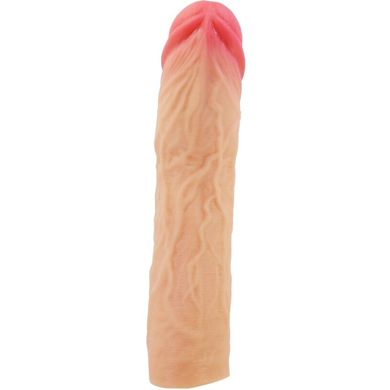 PRETTY LOVE - DEREK PENISHEA WITH 7.6 CM EXTENSION FLESH