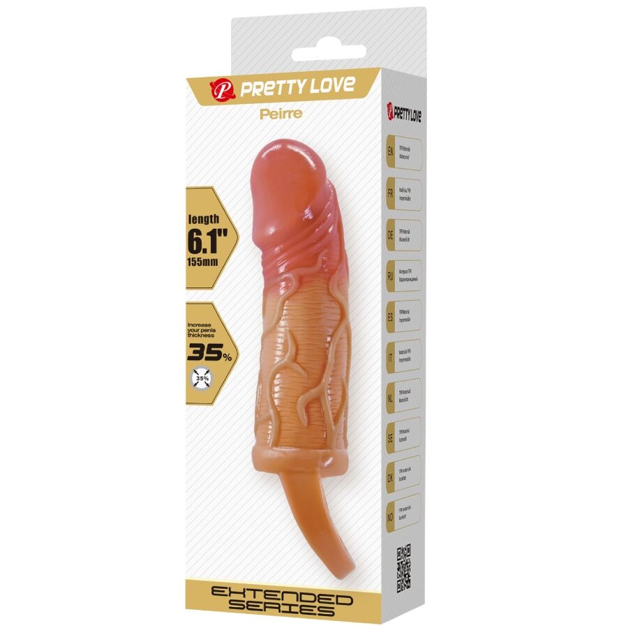PRETTY LOVE - PEIRRE PENISHÜLLE 10 CM
