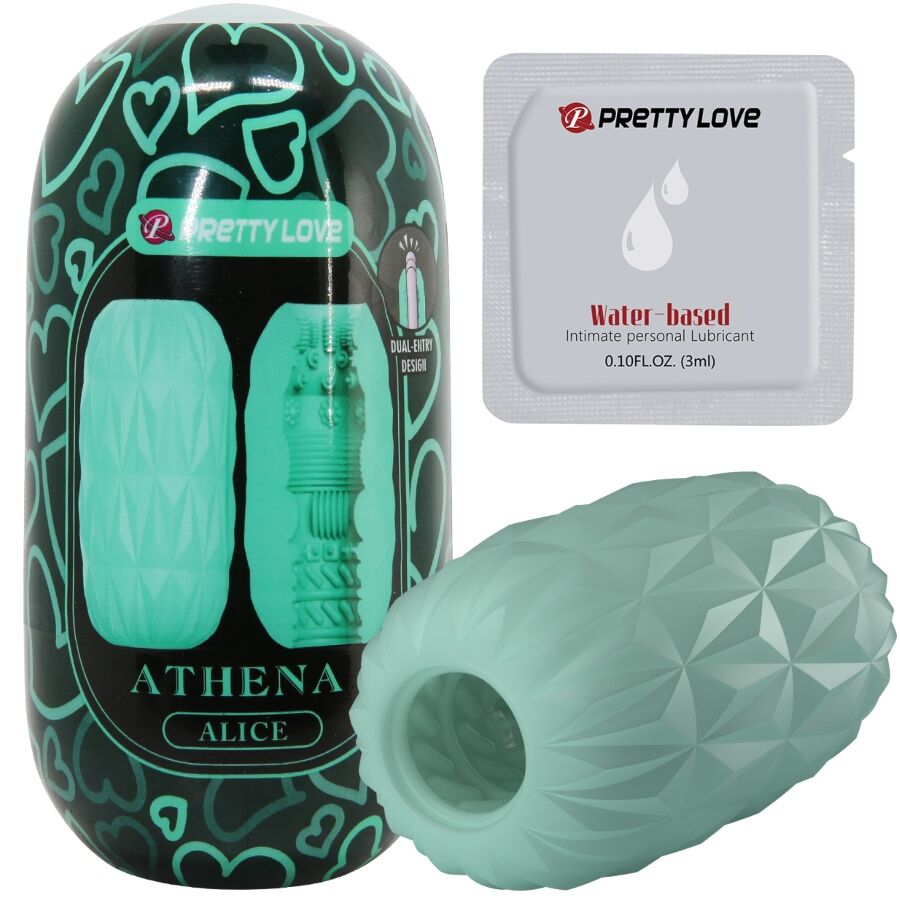 PRETTY LOVE - ATHENA ALICE MALE MASTURBATOR TURQUOISE