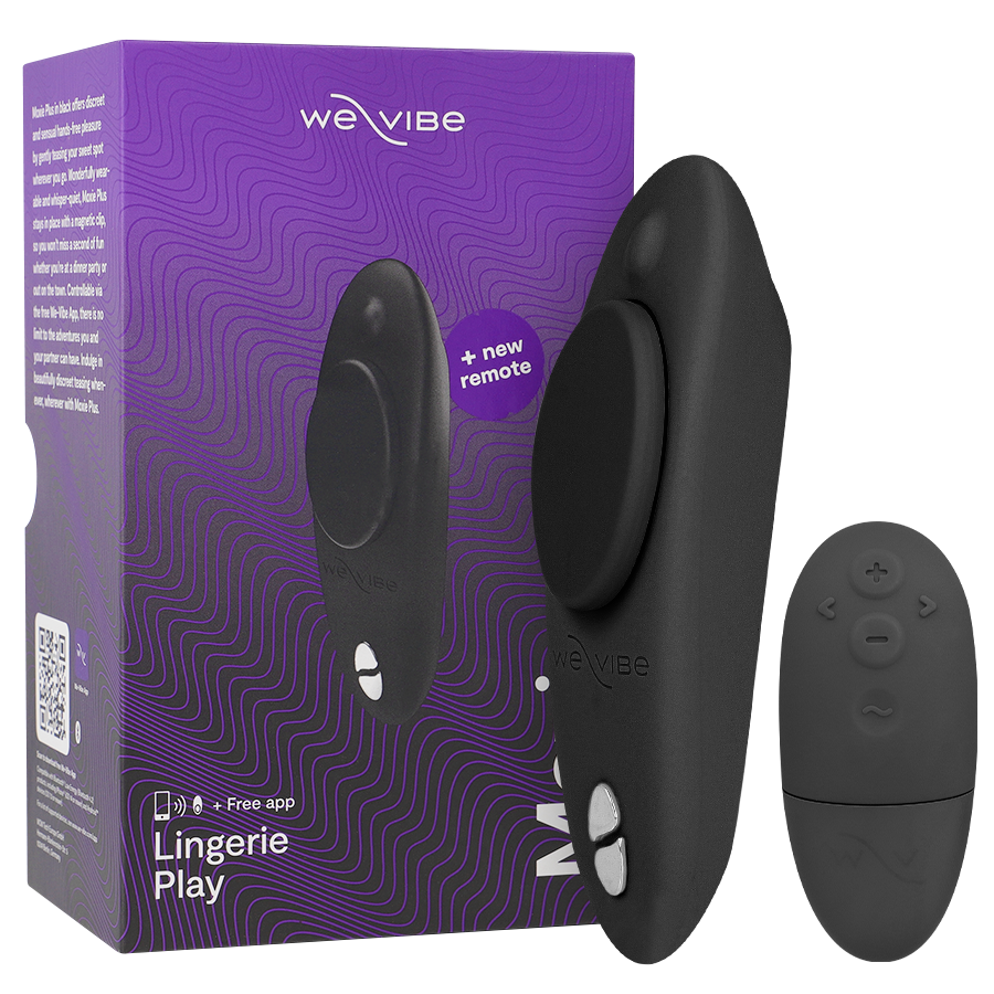 WE-VIBE - MOXIE + SCHWARZER KLITORALVIBRATOR