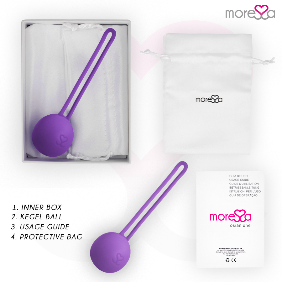 MORESSA - OSIAN ONE PREMIUM LILA SILIKON